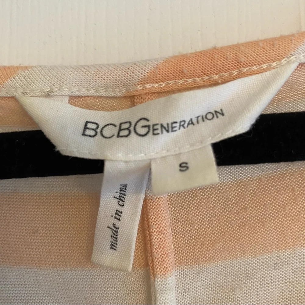 BCBGeneration Striped Top, Small - Picture 5 of 6
